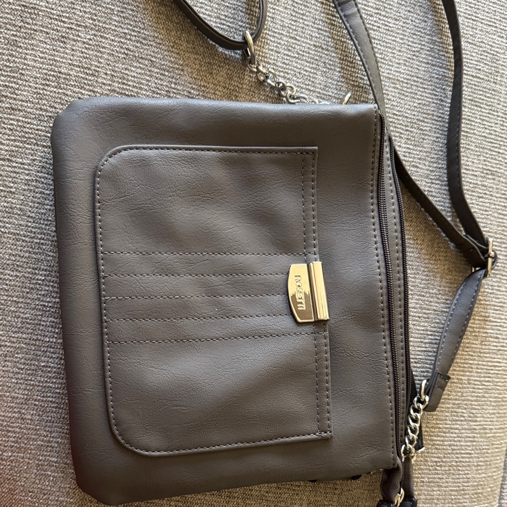 Rosetti Gray Crossbody Bag
